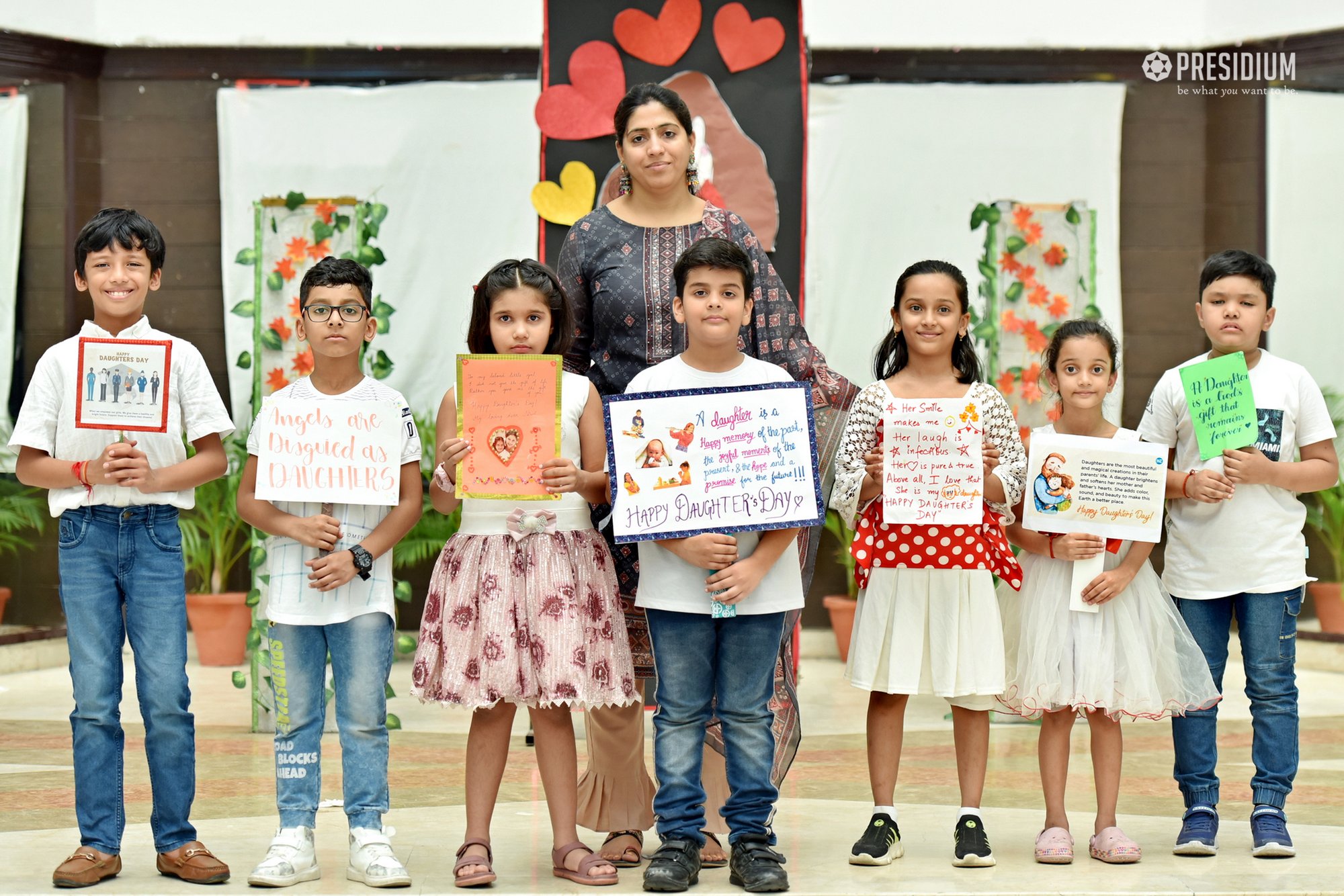 Presidium Indirapuram, PRESIDIANS CELEBRATE DAUGHTERS’ DAY WITH LOVE AND APPRECIATION